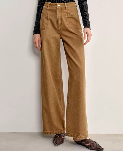 High-Waisted Wide-Leg Jeans – Wasteland Style