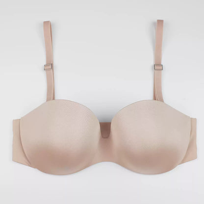 Strapless Invisible Bra – Non-Slip, Lift & Support