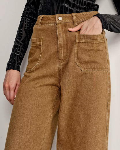 High-Waisted Wide-Leg Jeans – Wasteland Style